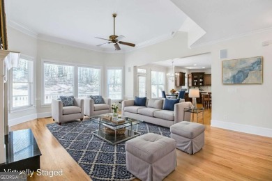 STUNNING 5-Bedroom Executive Home in the Prestigious Woodmont on Woodmont Golf and Country Club in Georgia - for sale on GolfHomes.com, golf home, golf lot