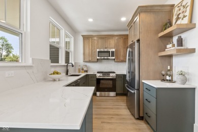 Discover unparalleled luxury in this brand-new, custom-built on The Bridgewater Club  in Indiana - for sale on GolfHomes.com, golf home, golf lot