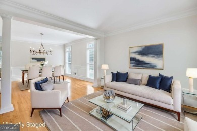 STUNNING 5-Bedroom Executive Home in the Prestigious Woodmont on Woodmont Golf and Country Club in Georgia - for sale on GolfHomes.com, golf home, golf lot