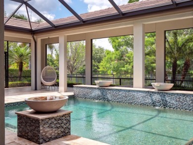 Custom built in 2015 by Maroon Fine Homes, this beautiful on Lake Nona Golf Club, Inc. in Florida - for sale on GolfHomes.com, golf home, golf lot