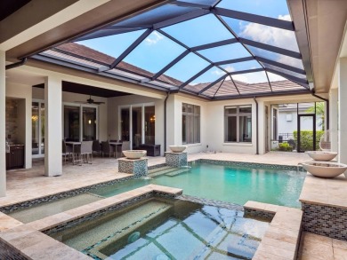 Custom built in 2015 by Maroon Fine Homes, this beautiful on Lake Nona Golf Club, Inc. in Florida - for sale on GolfHomes.com, golf home, golf lot