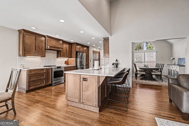 Welcome to your private lakefront retreat-where luxury and on Fairfield Plantation Golf and Country Club in Georgia - for sale on GolfHomes.com, golf home, golf lot