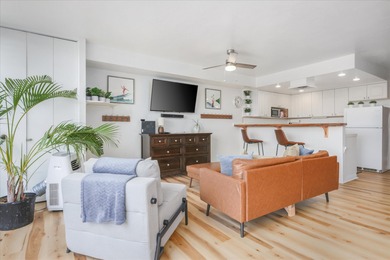 Beautifully furnished ground-floor corner unit located directly on Waikoloa Village Golf Club in Hawaii - for sale on GolfHomes.com, golf home, golf lot