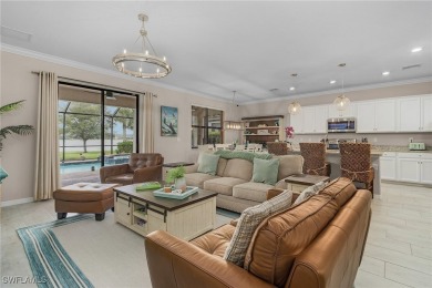 Your Florida oasis is ready! This TURNKEY fully-furnished home on Old Corkscrew Golf Club in Florida - for sale on GolfHomes.com, golf home, golf lot