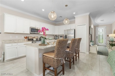 Your Florida oasis is ready! This TURNKEY fully-furnished home on Old Corkscrew Golf Club in Florida - for sale on GolfHomes.com, golf home, golf lot