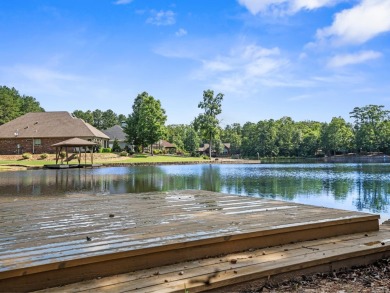 Live your best lake life in this stunning all-brick home on Lake on Isabella Golf Course  in Arkansas - for sale on GolfHomes.com, golf home, golf lot