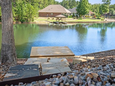 Live your best lake life in this stunning all-brick home on Lake on Isabella Golf Course  in Arkansas - for sale on GolfHomes.com, golf home, golf lot