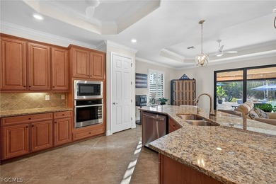 NO FLOOD ZONE - LUXURY POOL/SPA/OUTDOOR KITCHEN - QUIET PRESERVE on Pelican Preserve Golf Club in Florida - for sale on GolfHomes.com, golf home, golf lot