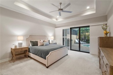 Enjoy the serenity of this spacious Capri Model Villa in the on The Classics Country Club At Lely Resort in Florida - for sale on GolfHomes.com, golf home, golf lot