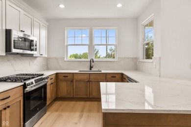 Discover unparalleled luxury in this brand-new, custom-built on The Bridgewater Club  in Indiana - for sale on GolfHomes.com, golf home, golf lot