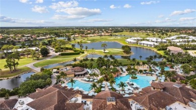 Enjoy the serenity of this spacious Capri Model Villa in the on The Classics Country Club At Lely Resort in Florida - for sale on GolfHomes.com, golf home, golf lot