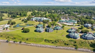 Enjoy breathtaking and panoramic views of the James River in on Kingsmill Resort and Golf Club in Virginia - for sale on GolfHomes.com, golf home, golf lot