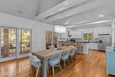 Tucked within the maritime forest and overlooking the 15th on Bald Head Island Golf Club in North Carolina - for sale on GolfHomes.com, golf home, golf lot