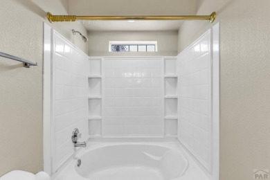 This 3-bedroom, 3-bathroom stucco home in Pueblo West offers on Desert Hawk At Pueblo West in Colorado - for sale on GolfHomes.com, golf home, golf lot