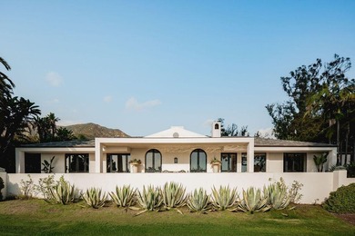 Set along the 10th fairway of Montecito's Birnam Wood Golf Club on Birnam Wood Golf Club in California - for sale on GolfHomes.com, golf home, golf lot