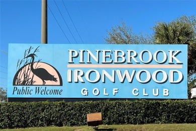 This turnkey, elegantly furnished 2-bedroom, 2-bathroom condo is on Pinebrook/Ironwood Golf Course in Florida - for sale on GolfHomes.com, golf home, golf lot