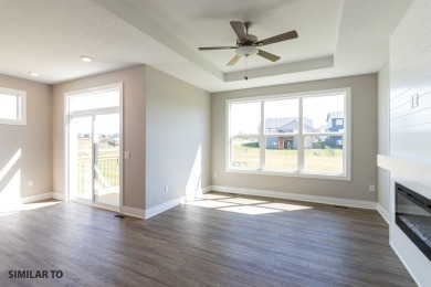 Introducing Jerry's Homes' New *Wayne* Plan in Spring Meadows - on Sugar Creek Golf Course in Iowa - for sale on GolfHomes.com, golf home, golf lot