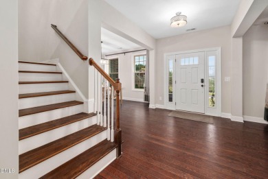 Step into the epitome of luxury with this stunning 6-bedroom on The Preserve At Jordan Lake Golf Club in North Carolina - for sale on GolfHomes.com, golf home, golf lot