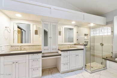 Impressive Borgata model with a large casita and spectacular on Oakwood Golf Club  in Arizona - for sale on GolfHomes.com, golf home, golf lot