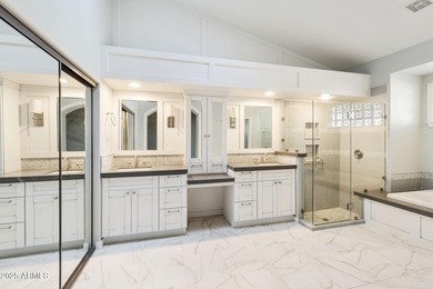 Impressive Borgata model with a large casita and spectacular on Oakwood Golf Club  in Arizona - for sale on GolfHomes.com, golf home, golf lot