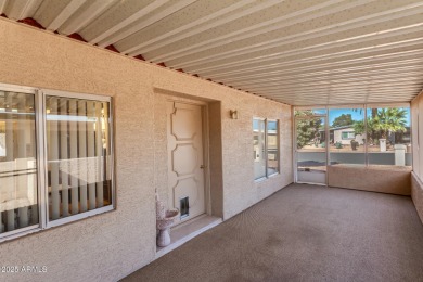 Step into your ideal 55+ lifestyle w/ this 2-bed/2-bath home in on Sun Lakes Country Club in Arizona - for sale on GolfHomes.com, golf home, golf lot