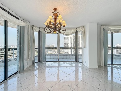 SPECTACULAR CORNER VIEWS: OCEAN GOLF COURT AND MARINAS. THIS IS on Turnberry Isle Resort and Club in Florida - for sale on GolfHomes.com, golf home, golf lot