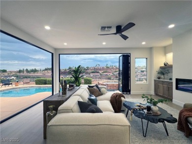 LAS VEGAS STRIP VIEW with a POOL. Exquisite elegance meets on Revere Golf Club in Nevada - for sale on GolfHomes.com, golf home, golf lot