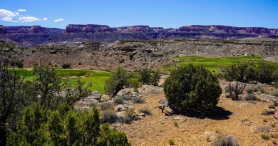 Nestled on the edge of a dramatic cliff, this exceptional on The Golf Club At Redlands Mesa in Colorado - for sale on GolfHomes.com, golf home, golf lot