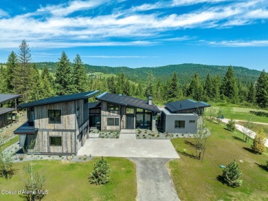 BRAND NEW MOUNTAIN MODERN HOME AT CDA NATIONAL RESERVE. Located on CDA National Golf Course in Idaho - for sale on GolfHomes.com, golf home, golf lot
