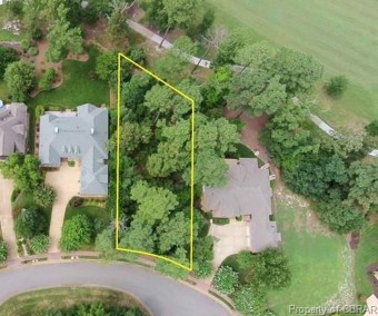 One of only a few building lots still available in Governor's on Two Rivers Country Club in Virginia - for sale on GolfHomes.com, golf home, golf lot
