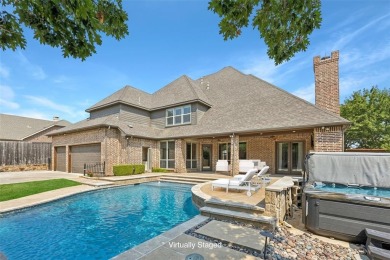 Beautifully designed with remarkable attention to detail, this on The Lakes at Castle Hill Golf Club in Texas - for sale on GolfHomes.com, golf home, golf lot
