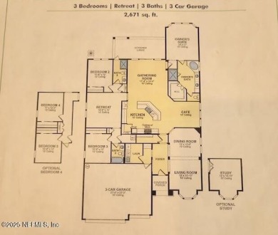 Discover your dream home in the highly sought-after Willowcove on Palm Valley Golf Club in Florida - for sale on GolfHomes.com, golf home, golf lot