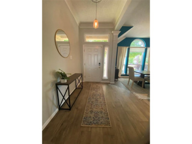 This single-story home, situated in a cul-de-sac, features three on The Golf Club at Fossil Creek in Texas - for sale on GolfHomes.com, golf home, golf lot