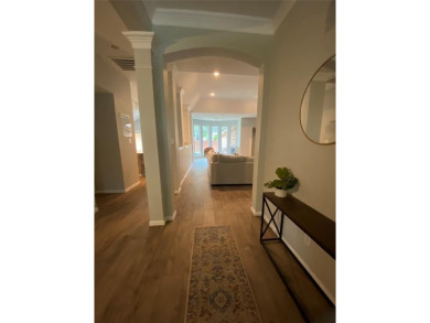 This single-story home, situated in a cul-de-sac, features three on The Golf Club at Fossil Creek in Texas - for sale on GolfHomes.com, golf home, golf lot