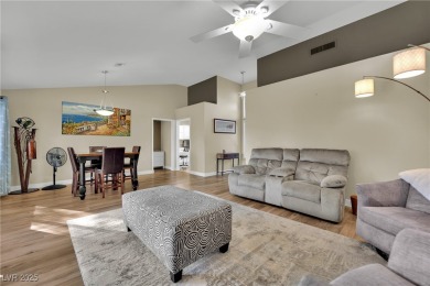Beautiful single-story home steps from Palm Valley Golf Course on Highland Falls Golf Club in Nevada - for sale on GolfHomes.com, golf home, golf lot