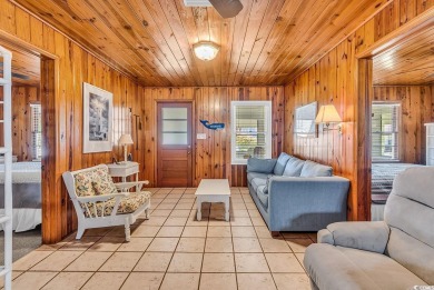 Adorable beach cottage situated just one short block (450 feet) on Beachwood Golf Club in South Carolina - for sale on GolfHomes.com, golf home, golf lot