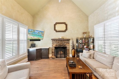 Stunning 5700 SF custom home on private wooded lot overlooking on Skybrook Golf Club in North Carolina - for sale on GolfHomes.com, golf home, golf lot