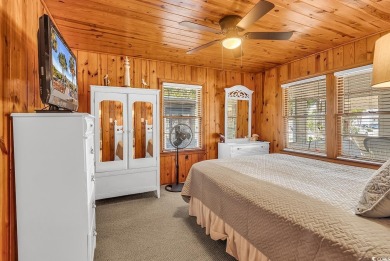 Adorable beach cottage situated just one short block (450 feet) on Beachwood Golf Club in South Carolina - for sale on GolfHomes.com, golf home, golf lot