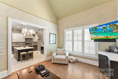 Stunning 5700 SF custom home on private wooded lot overlooking on Skybrook Golf Club in North Carolina - for sale on GolfHomes.com, golf home, golf lot