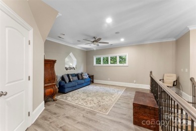 Stunning 5700 SF custom home on private wooded lot overlooking on Skybrook Golf Club in North Carolina - for sale on GolfHomes.com, golf home, golf lot