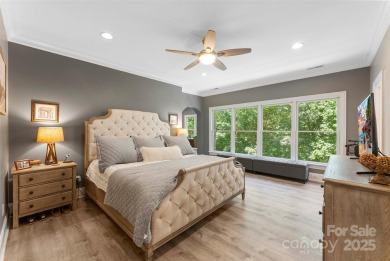 Stunning 5700 SF custom home on private wooded lot overlooking on Skybrook Golf Club in North Carolina - for sale on GolfHomes.com, golf home, golf lot