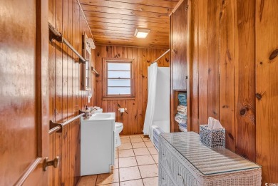 Adorable beach cottage situated just one short block (450 feet) on Beachwood Golf Club in South Carolina - for sale on GolfHomes.com, golf home, golf lot