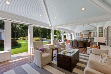 Privately sited within the prestigious Oyster Harbors golf on Oyster Harbors Club in Massachusetts - for sale on GolfHomes.com, golf home, golf lot