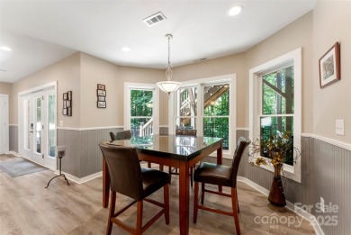 Stunning 5700 SF custom home on private wooded lot overlooking on Skybrook Golf Club in North Carolina - for sale on GolfHomes.com, golf home, golf lot
