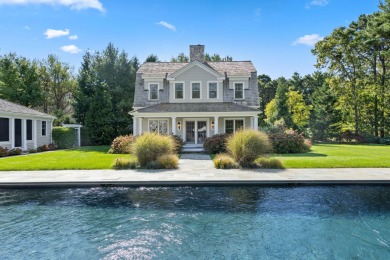 Privately sited within the prestigious Oyster Harbors golf on Oyster Harbors Club in Massachusetts - for sale on GolfHomes.com, golf home, golf lot