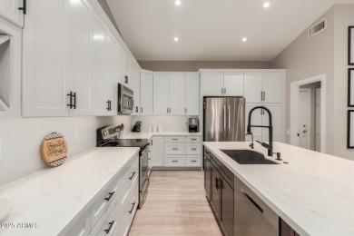 Welcome to this beautifully updated 3-bedroom, 2-bath home in on The Legend at Arrowhead in Arizona - for sale on GolfHomes.com, golf home, golf lot