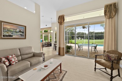 Step inside and WOW what a view!! Very well maintained, light on Halifax Plantation Golf Club in Florida - for sale on GolfHomes.com, golf home, golf lot