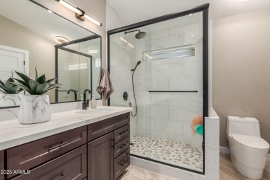 Welcome to this beautifully updated 3-bedroom, 2-bath home in on The Legend at Arrowhead in Arizona - for sale on GolfHomes.com, golf home, golf lot