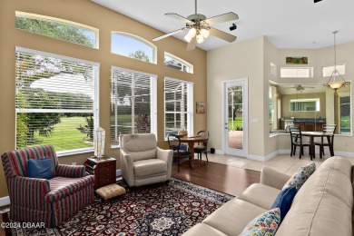 Step inside and WOW what a view!! Very well maintained, light on Halifax Plantation Golf Club in Florida - for sale on GolfHomes.com, golf home, golf lot