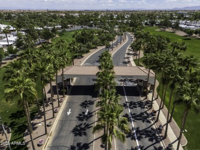 Welcome to your own private retreat in this stunning 1 bedroom on Palm Creek Golf and RV Resort in Arizona - for sale on GolfHomes.com, golf home, golf lot